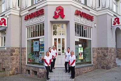 Außenansicht der Apotheke am Kaßberg